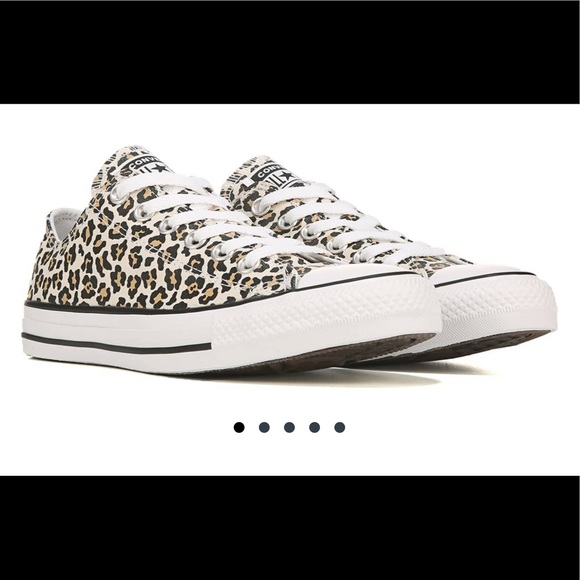 Chuck Taylor All Star Low Top cheetah M 12 W 14 - Picture 1 of 12
